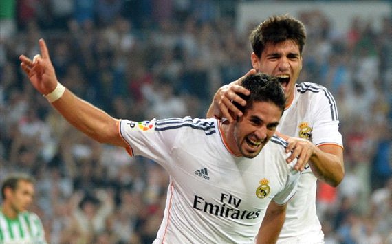 Isco, Morata, Real Madrid v Betis - Liga BBVA