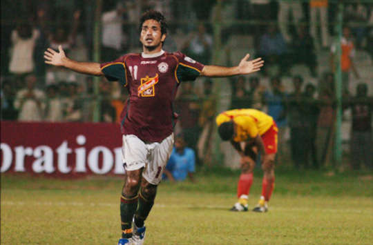 Ishfaq Ahmed, Mohun Bagan, India