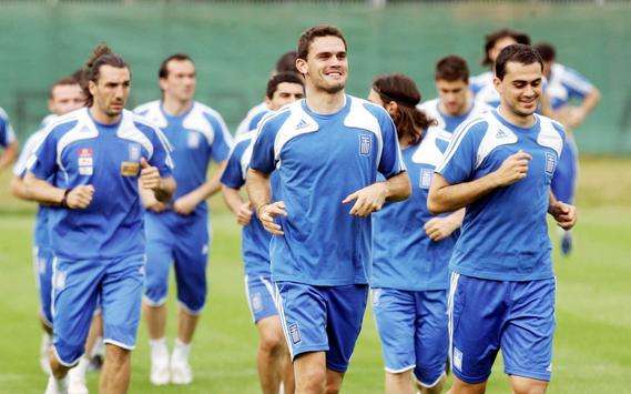 Kyrgiakos Tziolis Vyntra - Greek national team training (INTIME)