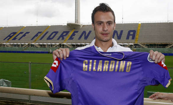 Alberto Gilardino, Fiorentina (Foto Grazia Neri)