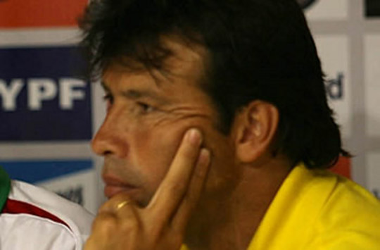 Bolivia coach - Erwin Sanchez
