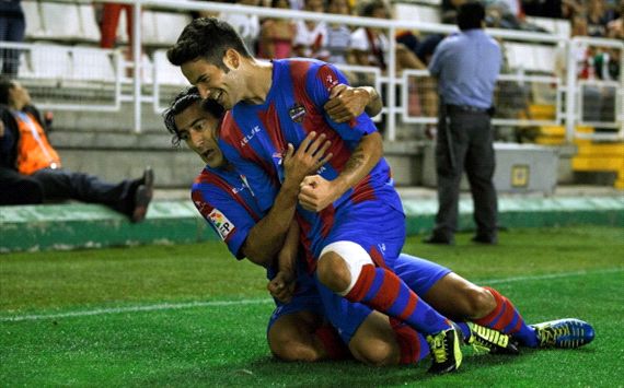 Rubén García, Pedro Ríos, Rayo Vallecano - Levante - Liga BBVA