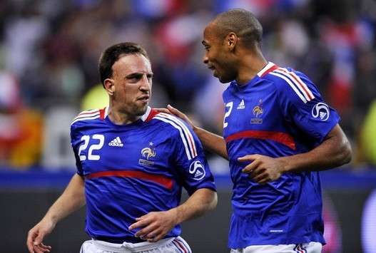 Franck Ribery & Thierry Henry (France)