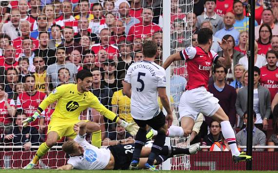 Arsenal vs Tottenham Hotspur:Olivier Giroud