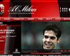 Ac Milan home page after Kakà's return
