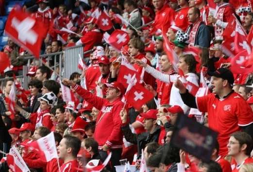 Die ganze Schweiz im EM-Fieber