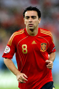 Xavi, el mejor de la Eurocopa