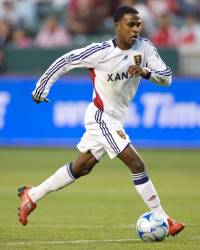 MLS: Robbie Findley, Real Salt Lake, June 2008 (ISI)