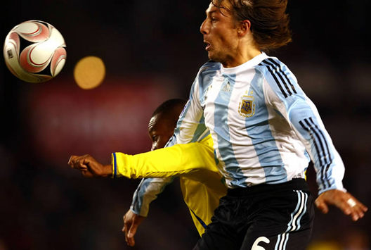 Gabriel Heinze - Argentina-Ecuador (Mexsport)