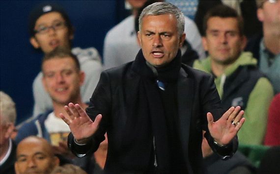Manager Jose Mourinho of Chelsea