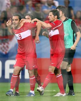 Euro 2008: Semih Şentürk (Türkiye) (PA)