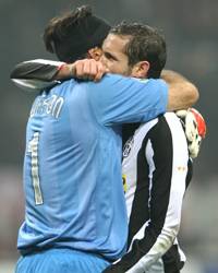 Buffon & Chiellini, Juventus (Foto Grazia Neri)