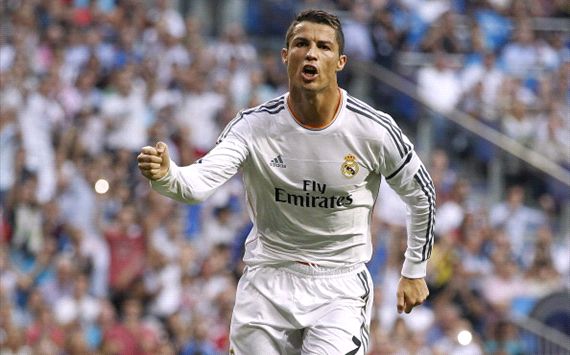 Christiano Ronaldo Celebrates