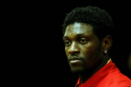 Emmanuel Adebayor - Arsenal (PA)
