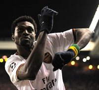 Emmanuel Adebayor - Arsenal (PA)