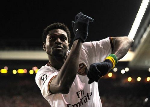 Emmanuel Adebayor - Arsenal (PA)