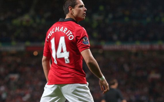 Javier Hernandez Chicharito Manchester United v Liverpool - Capital One Cup Third 
