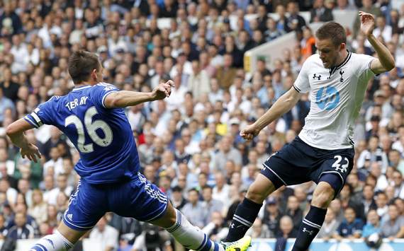 Gylfi Sigurdsson,John Terry,Tottenham Hotspur vs Chelsea,Premier League
