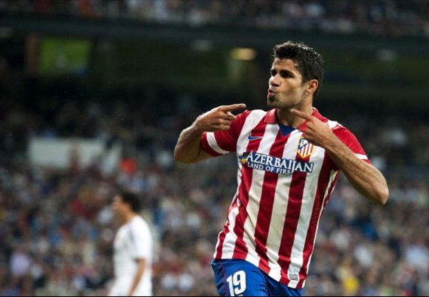 Herói do dia, Diego Costa comemora bom momento do Atlético de Madrid