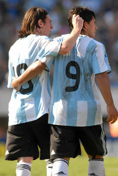 Messi-Aguero - Argentina