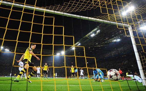 Borussia Dortmund - Olympique Marseille, Lewandowski