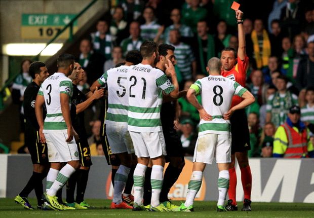 Brown or Neymar: Who is to blame for Celtic red card?