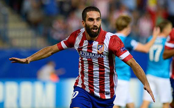 Arda Turan Atletico Madrid Zenit St Petersburg Champions League 09182013