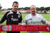 Diego Cavalieri ; Rafa Benitez - Liverpool