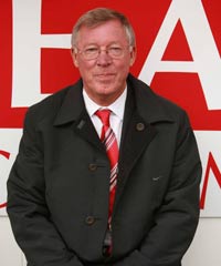 Friendly: Alex Ferguson , Aberdeen - Manchester United (PA)
