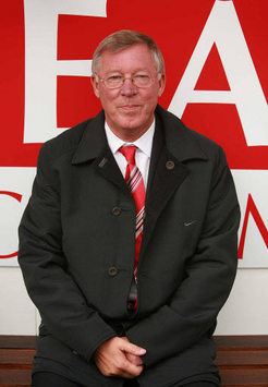 Friendly: Alex Ferguson , Aberdeen - Manchester United (PA)