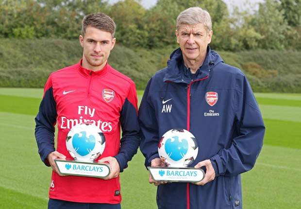 Dua penghargaan buat pemain dan pelatih Arsenal.