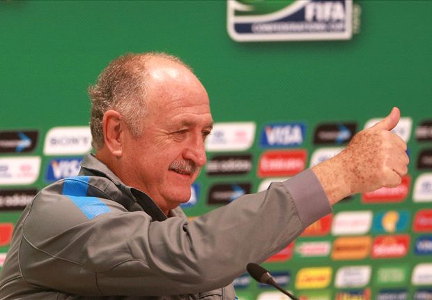 Scolari senang dengan kemajuan timnya di tahun 2013