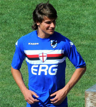 Daniele Dessena, Sampdoria (Foto Grazia Neri)