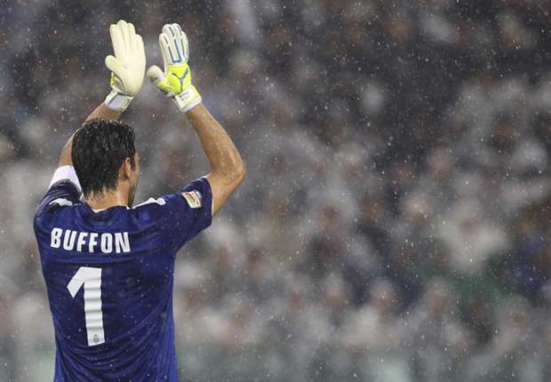 Juventus goalkeeper Gianluigi Buffon