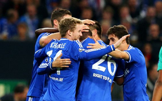 FC Schalke 04 Chelsea FC UEFA Champions League 10222013