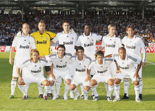 Equipo del Real Madrid - Pretemporada 08/09 (Marca)