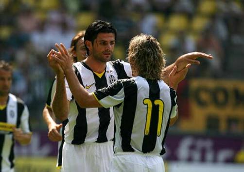 Borussia Dortmund - Juventus Turin, Iaquinta, Nedved (firo)
