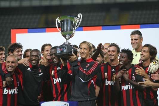 Milan celebrates TIM CUP (Foto Grazia Neri)