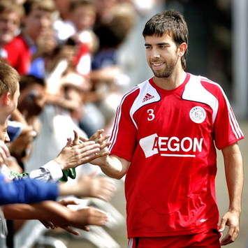 Oleguer, Ajax (foto ANP)