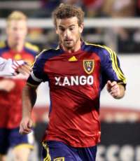 MLS: Kyle Beckerman, Real Salt Lake, June 2008 (ISI)