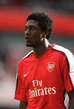 Emmanuel Adebayor - Arsenal (PA)