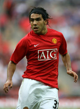 Carlos Tevez - Manchester United (PA)