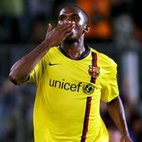 Samuel Eto'o - Barcelona-Wisla (Marca)