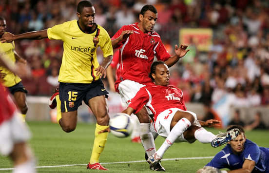 Keita - Junior Diaz - Barcelona-Wisla (Marca)