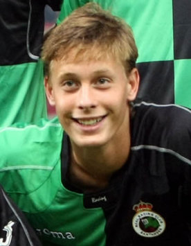 Sergio Canales, centrocampista del Racing de Santander