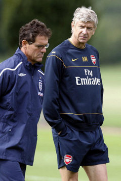 Fabio Capello and Arsene Wenger (PA)