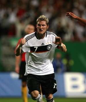 Friendly: Germany - Belgium, Schweinsteiger (firo)