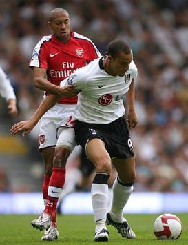 EPL: Bopbby Zamora -  Gael Clichy , Fulham - Arsenal  (PA)