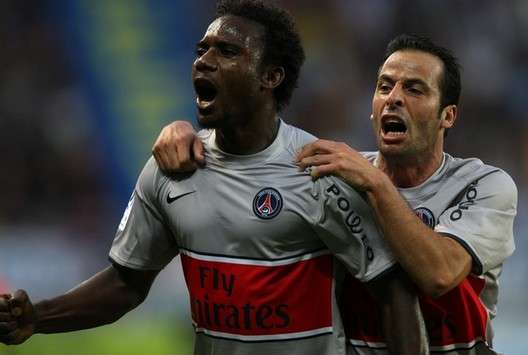 Ligue 1 : Stephane Sessegnon & Ludovic Giuly (Paris SG)
