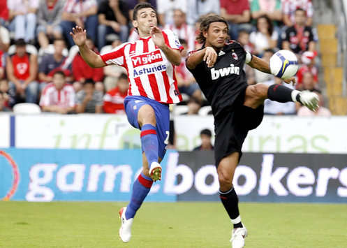 Barral - Maldini - Sporting Gijon-Milan (Marca)